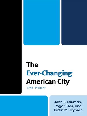 cover image of The Ever-Changing American City